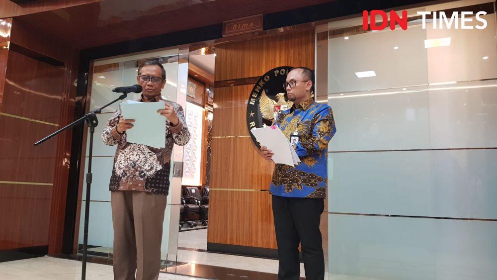Menko Mahfud Resmi Bentuk Satgas TPPU Rp349 T, Ini Daftar Anggotanya