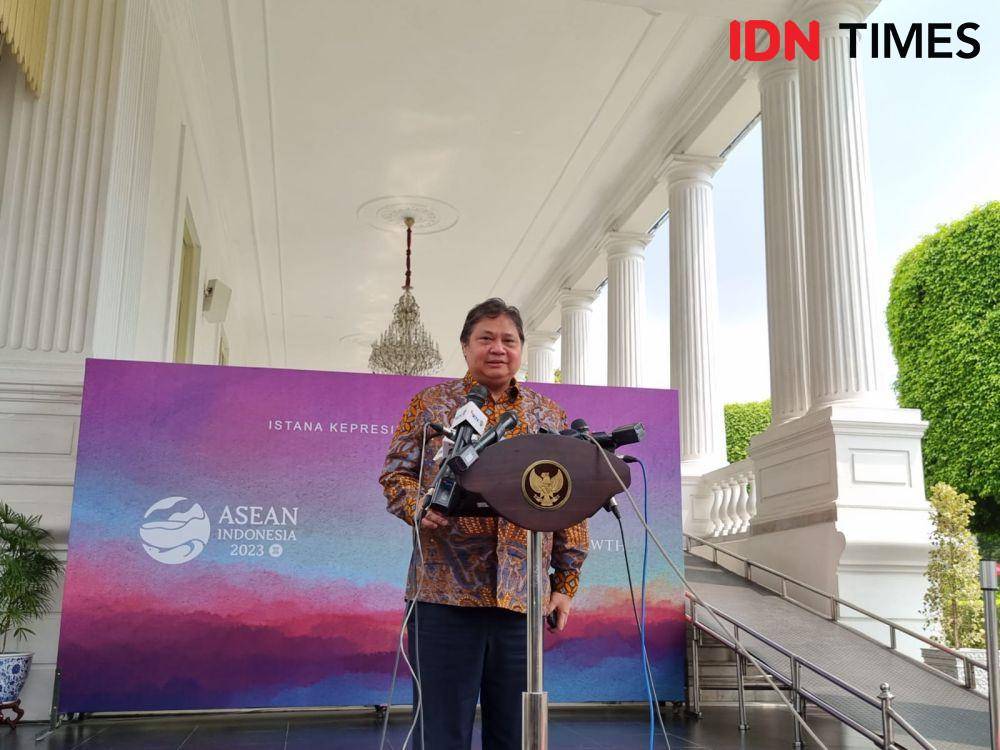 Ketua Umum Partai Golkar, Airlangga Hartarto (IDN Times/Ilman Nafi'an)