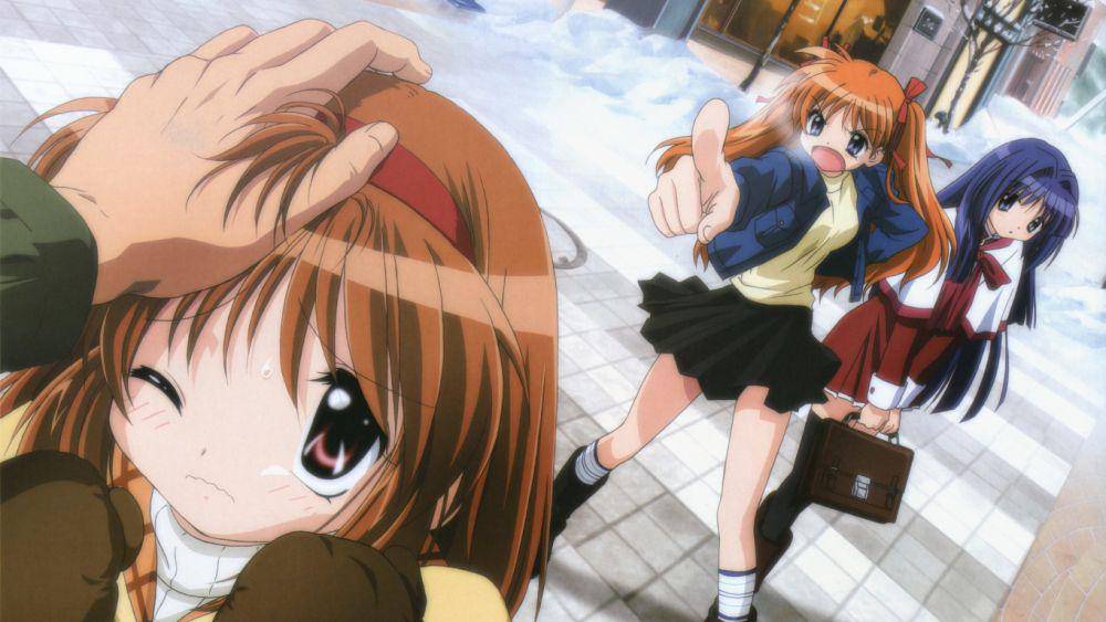 karakter dari Anime Kanon Nayuki Minase, Makoto Sawatari, Ayu Tsukimiya (dok.kyoto animation/Kanon)