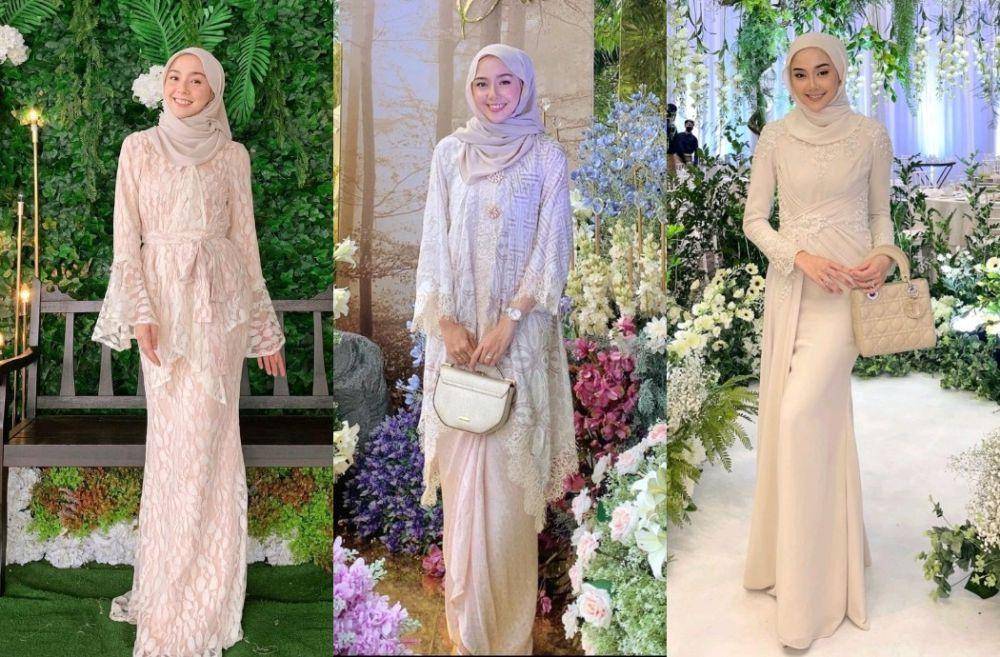 OOTD kondangan hijab (instagram.com/nurinafiqaaah)