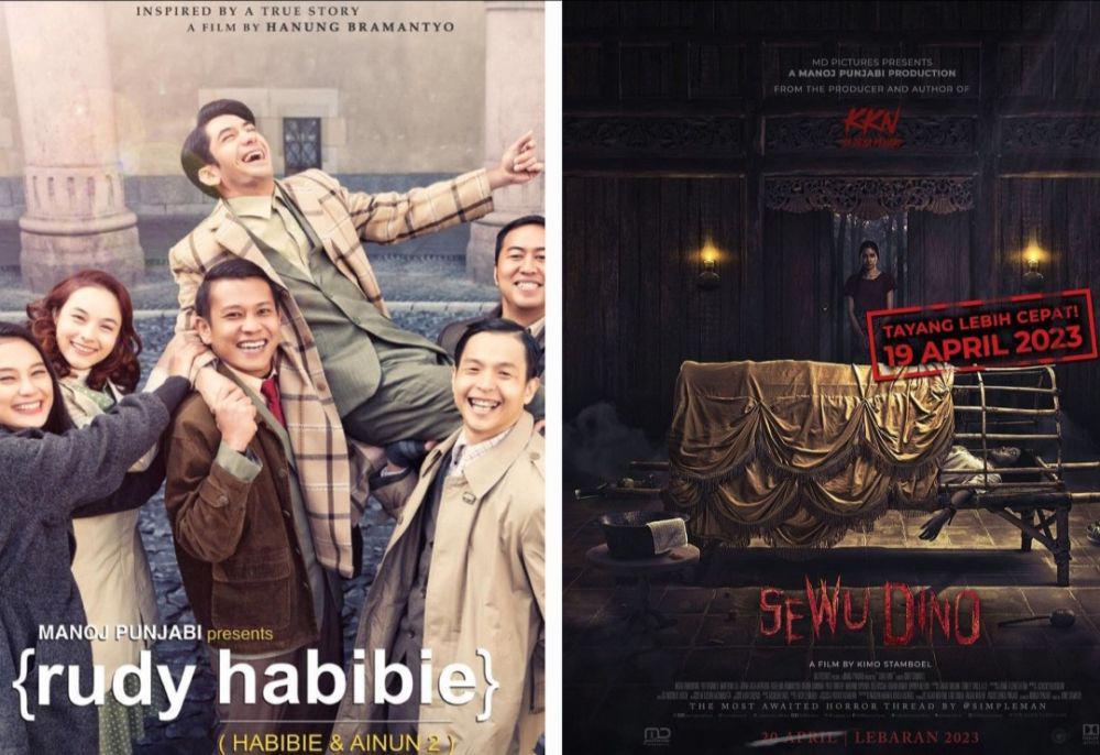 5 Film Libur Lebaran Tembus 2 Juta Penonton, Terbaru Sewu Dino