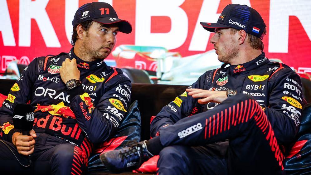 Sergio Perez dan Max Verstappen (formula1.com)