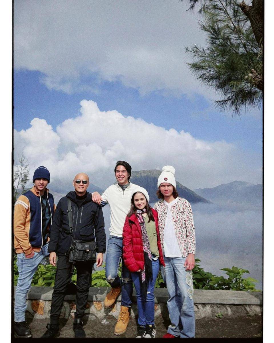 potret Tissa Biani, Al, El, Dul dan Andra (instagram.com/tissabiani)