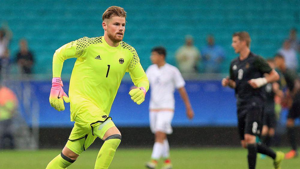 Timo Horn saat berseragam Timnas Jerman. (dfb.de)
