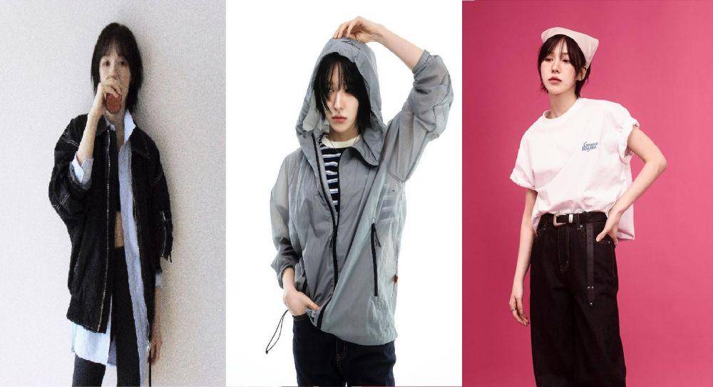 Inspirasi outfit boyish ala Wendy Red Velvet (instagram.com/@todayis_wendy)