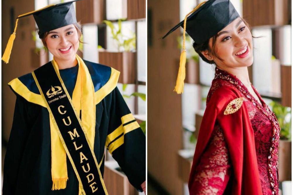 10 Potret Wisuda Ketiga Memes Prameswari, Resmi jadi Magister!