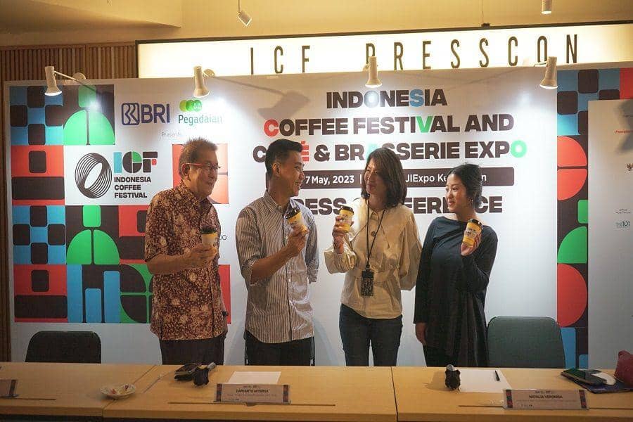 Press Conference Indonesia Cofffe estival & Cafe Brasserie Expo, Jakarta Barat (Dok. IDN Times)