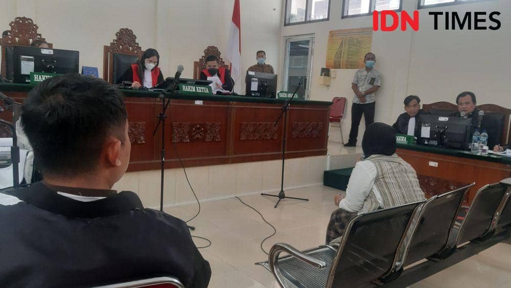Persidangan eks dprd langkat yang tewas ditembak (IDN Times/ Bambang Suhandoko)