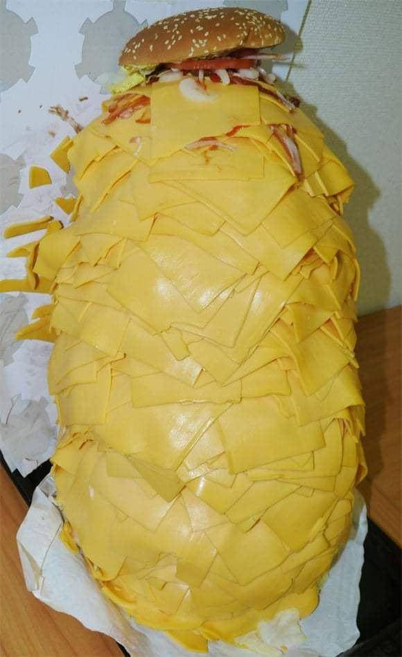 potret momen kocak saat memesan burger (reddit.com/user/WVPrepper)