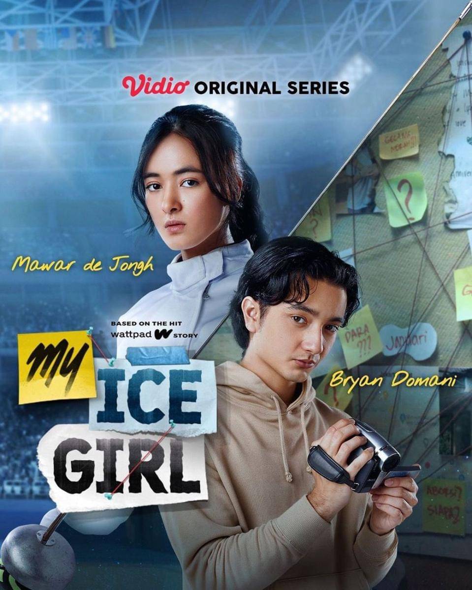 poster series My Ice Girl (instagram.com/screenplayfilms_id)