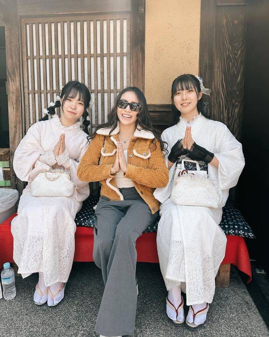 Potret liburan Momo eks Geisha di Jepang(instagram.com/therealmomogeisha