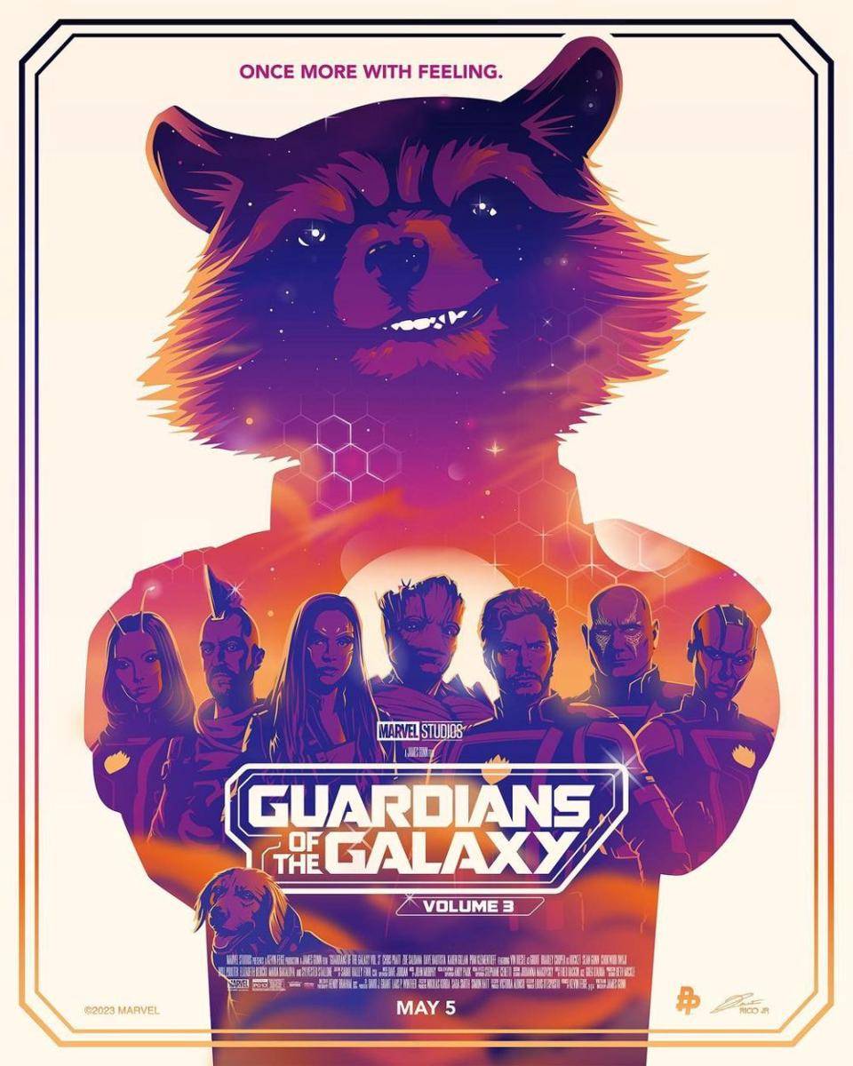 Poster film Guardians of the Galaxy 3 (Instagram/marvelstudios)