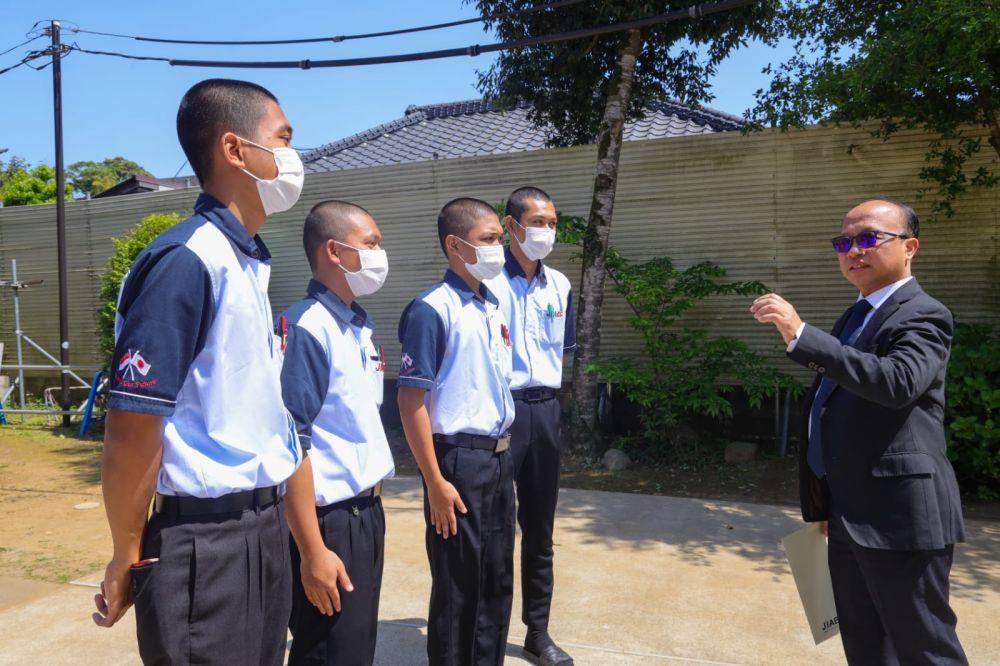 Peserta pemagangan di Jepang. (Dok. Kemnaker)