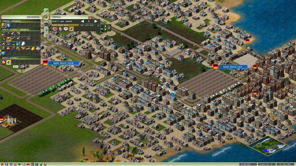 Industry Giant II merupakan game simulasi perekonomian yang memiliki akurasi cukup baik. (dok. Fancy Bytes/Industry Giant II)