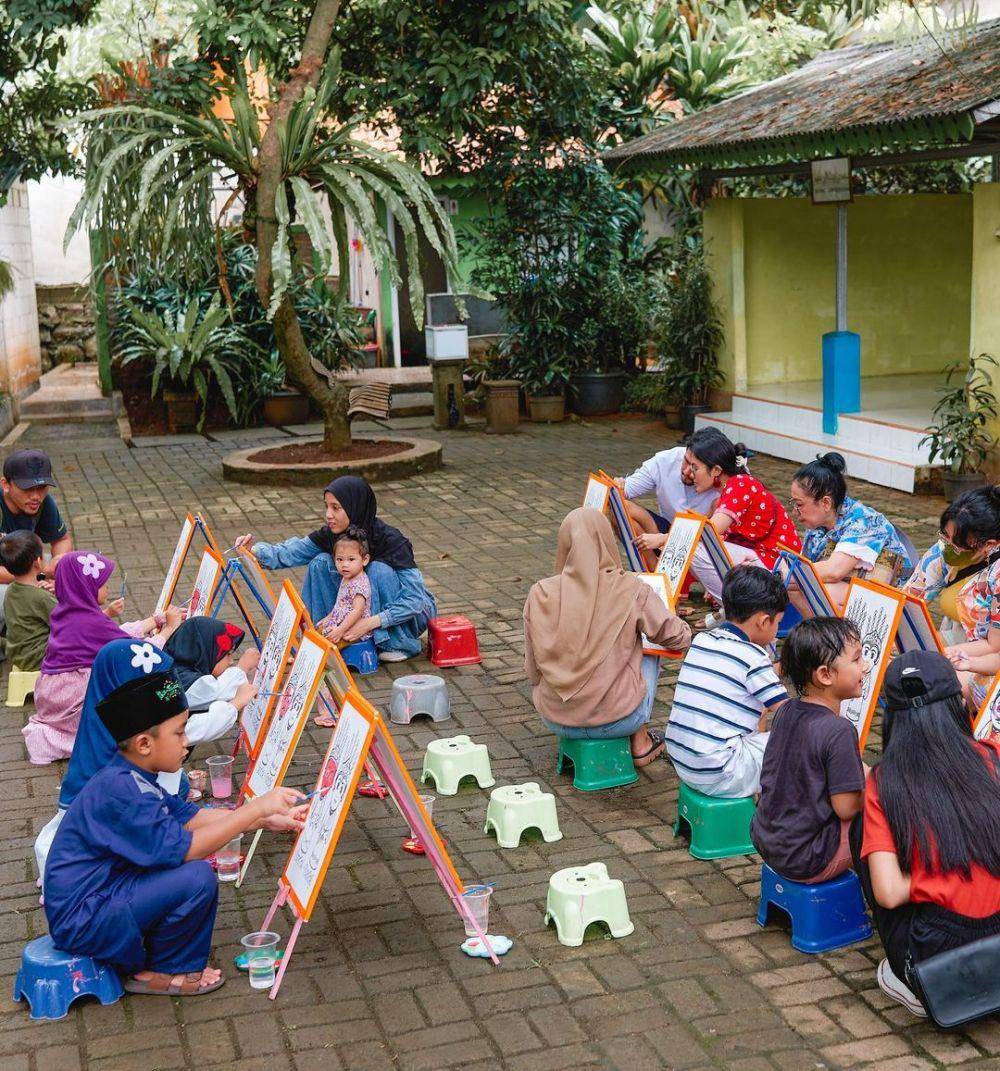 pesta ulang tahun Tabi ke-3 (instagram.com/andienaisyah)