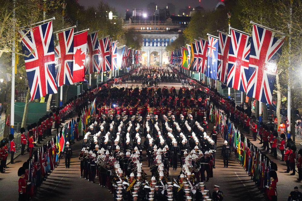 Suasana persiapan menjelang penobatan Raja Inggris Charles III yang akan berlangsung pada Sabtu, 6 Mei 2023 di Westminster Abbey, London (3/5/2023). (twitter.com/RoyalFamily)