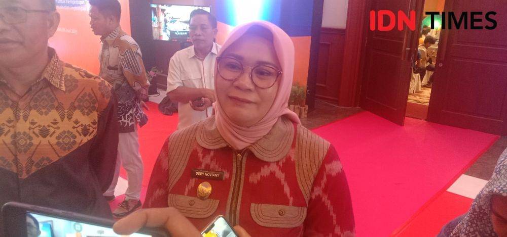 Wakil Bupati Sumbawa Dewi Noviany. (IDN Times/Muhammad Nasir)