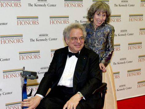 potret Itzhak Perlman dan Toby Perlman (loree-des-reves.com)
