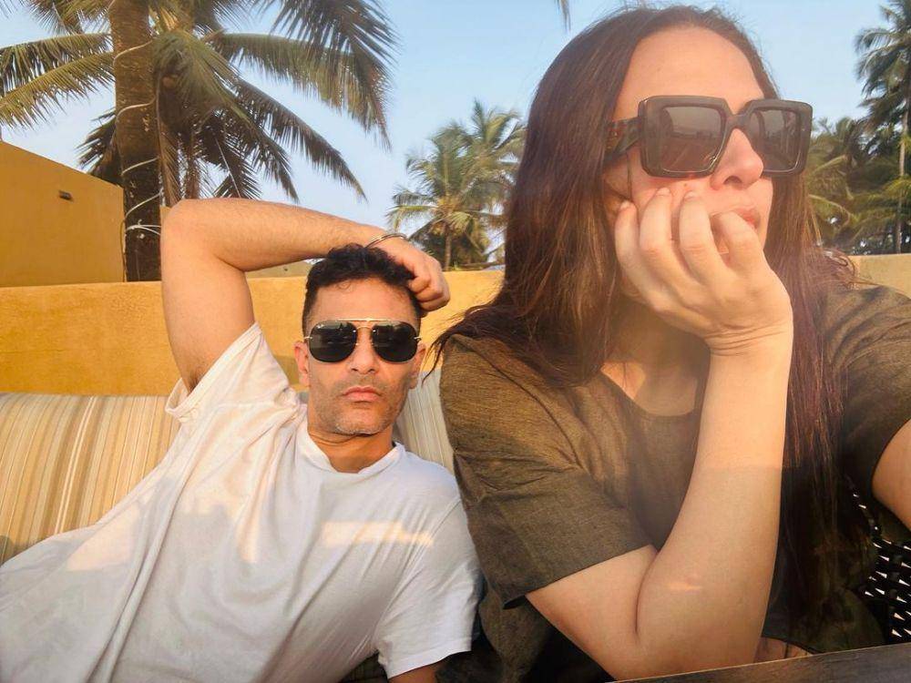 Neha Dhupia dan suami (instagram.com/nehadhupia)