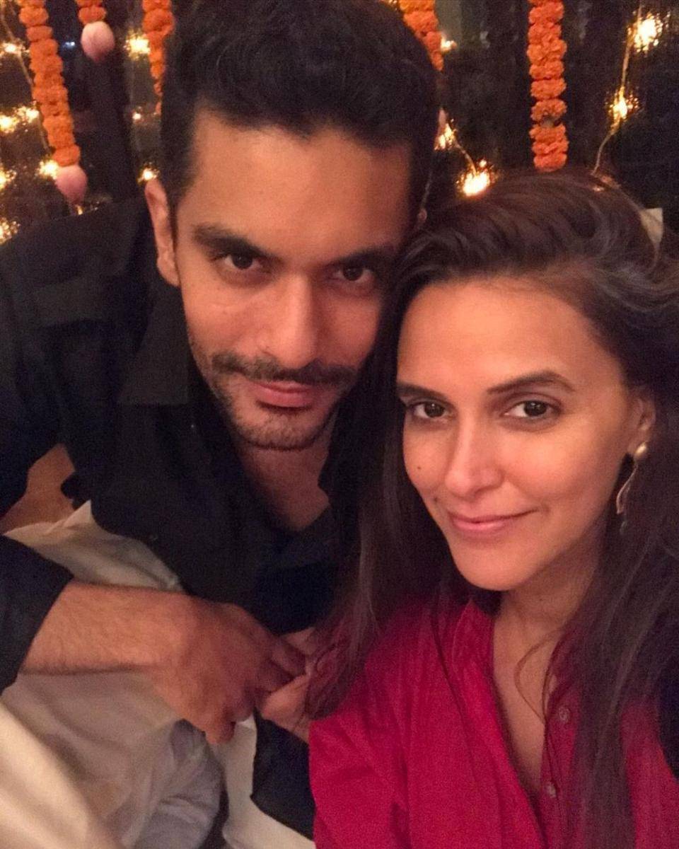 Neha Dhupia dan suami (instagram.com/nehadhupia)