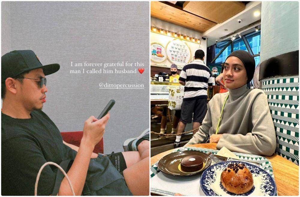 potret Ayudia Bing Slamet dan Ditto (instagram.com/ayudiac | instagram.com/dittopercussion)