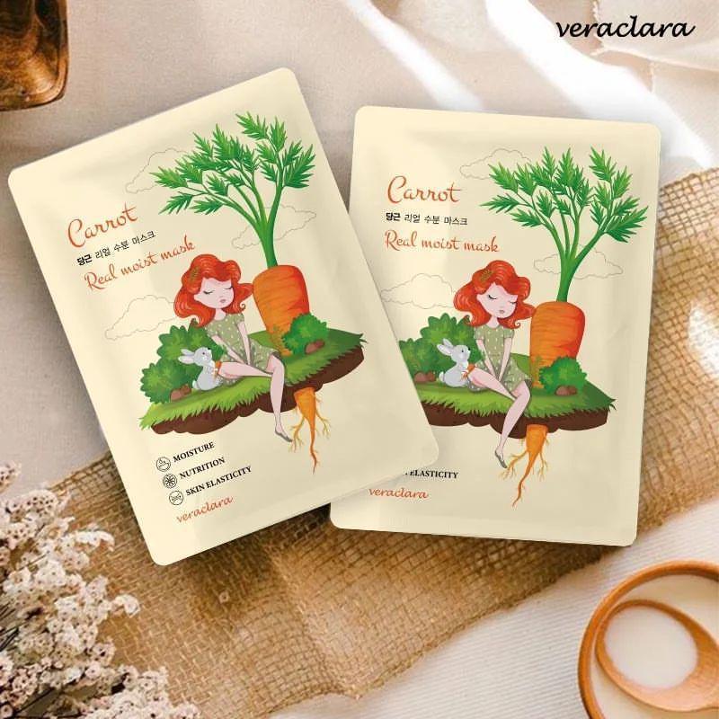 Veraclara Carrot Real Moist Mask Sheet (instagram.com/veraclara_official)