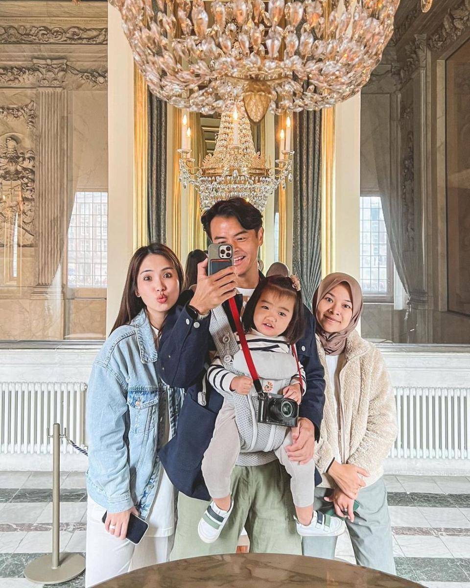 potret keluarga Dion Wiyoko (instagram.com/fionaanthony)