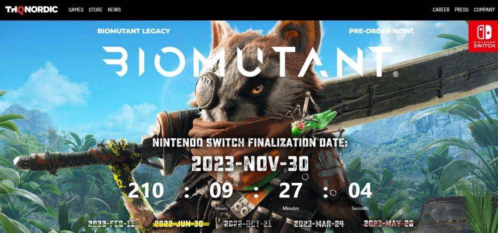 (Dok. THQ Nordic/Biomutant)