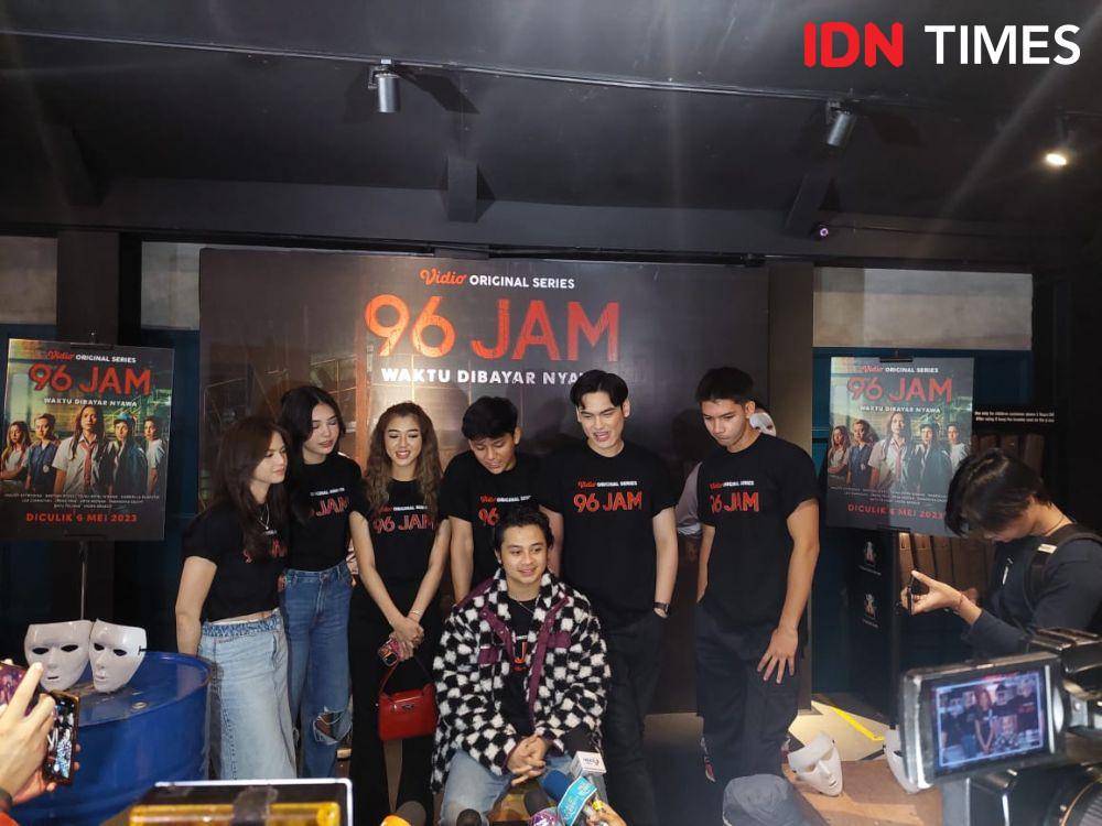 konferensi pers series 96 Jam pada Kamis (4/5/2023) (dok. IDN Times/Erfah Nanda)