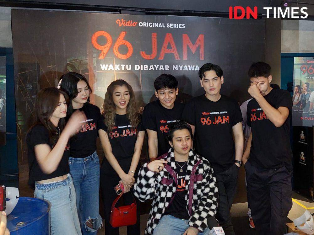 konferensi pers series 96 Jam pada Kamis (4/5/2023) (dok. IDN Times/Erfah Nanda)