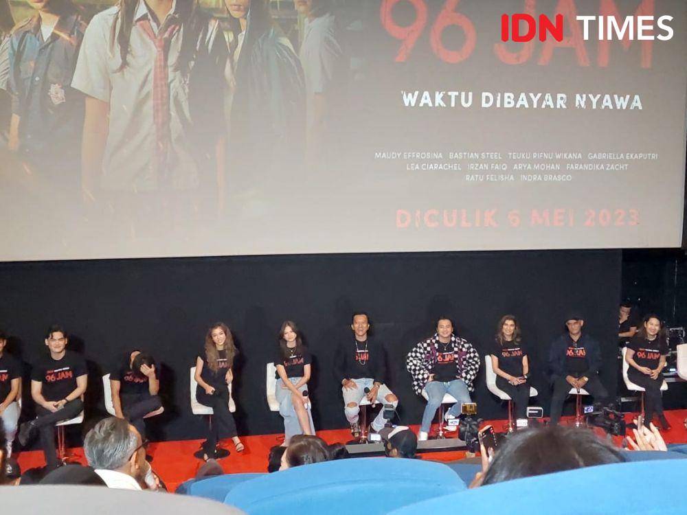 konferensi pers series 96 Jam pada Kamis (4/5/2023) (dok. IDN Times/Erfah Nanda)