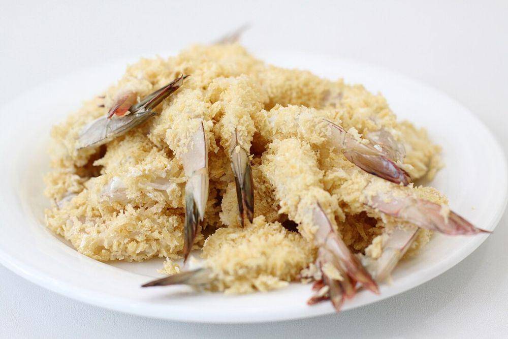 ilustrasi iudang yang dibalur tepung panko (commons.wikimedia.org/Safa.daneshvar)