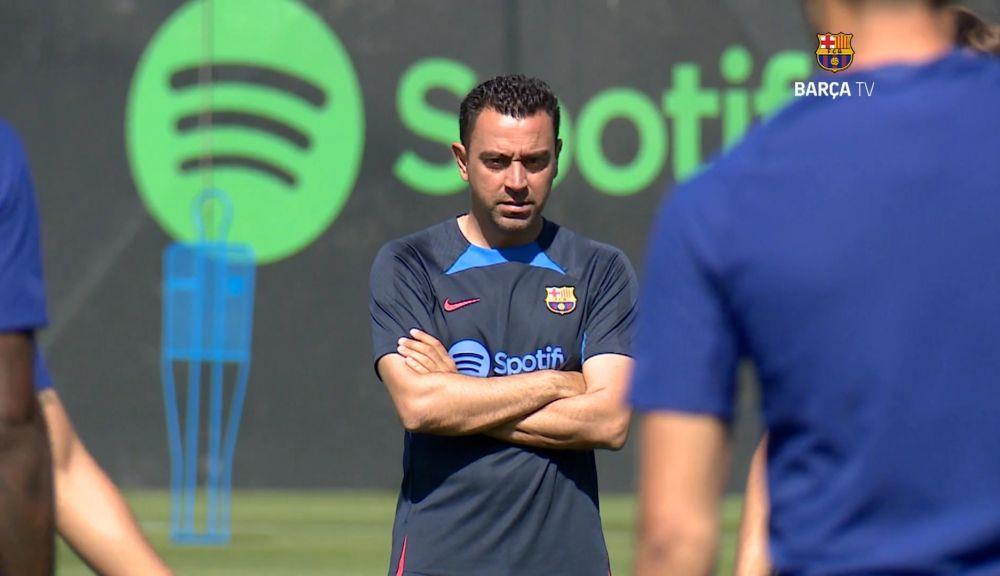 Xavi Hernandez berlatih bersama Barcelona (dok.LaLiga)