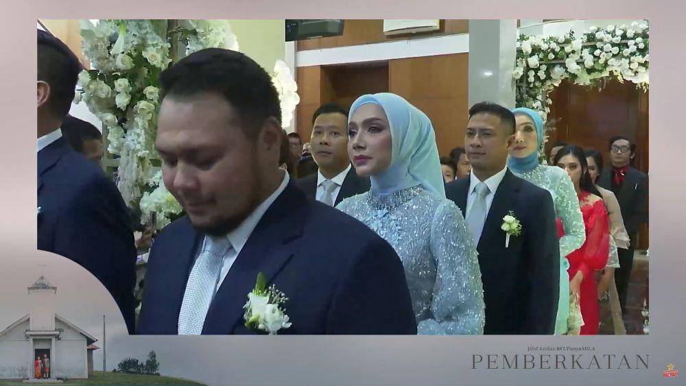 pemberkatan nikah Jessica Mila dan Yakup Hasibuan (youtube.com/jessicamila8534)