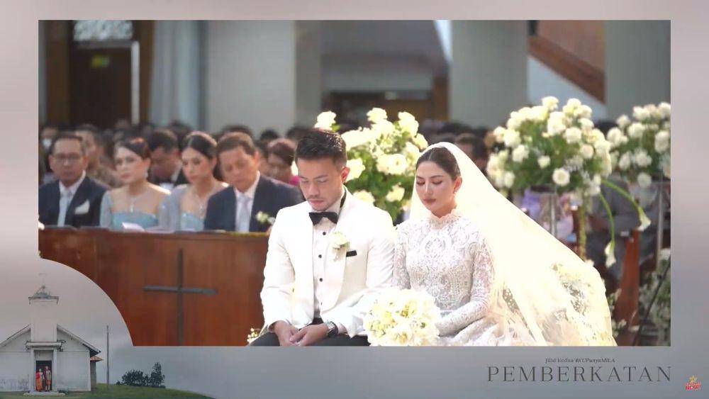 pemberkatan nikah Jessica Mila dan Yakup Hasibuan (youtube.com/jessicamila8534)