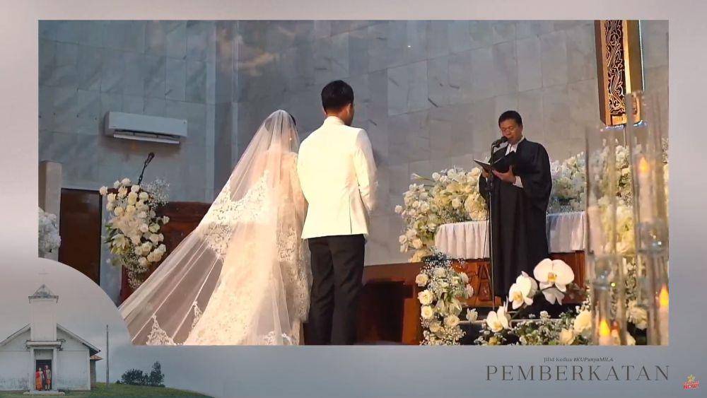 pemberkatan nikah Jessica Mila dan Yakup Hasibuan (youtube.com/jessicamila8534)