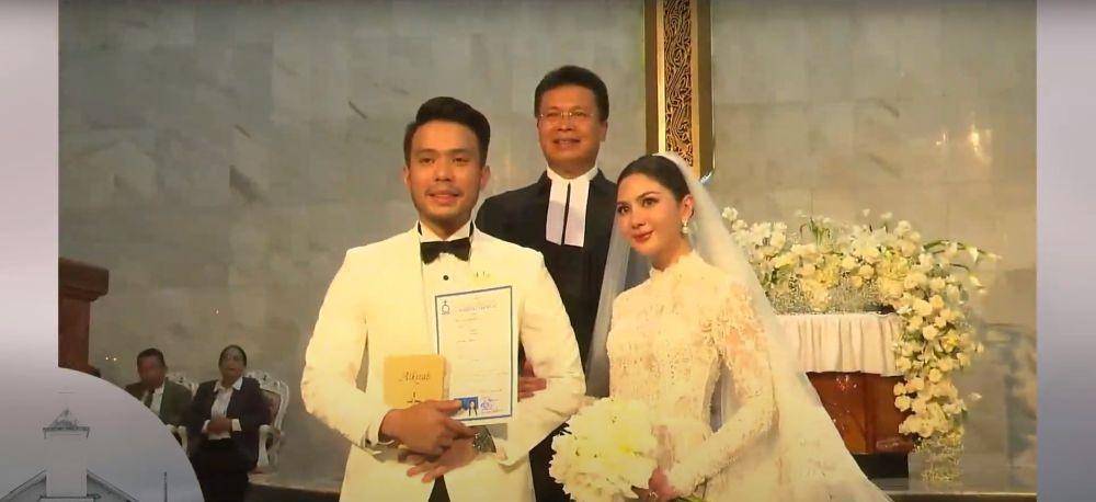pemberkatan nikah Jessica Mila dan Yakup Hasibuan (youtube.com/jessicamila8534)