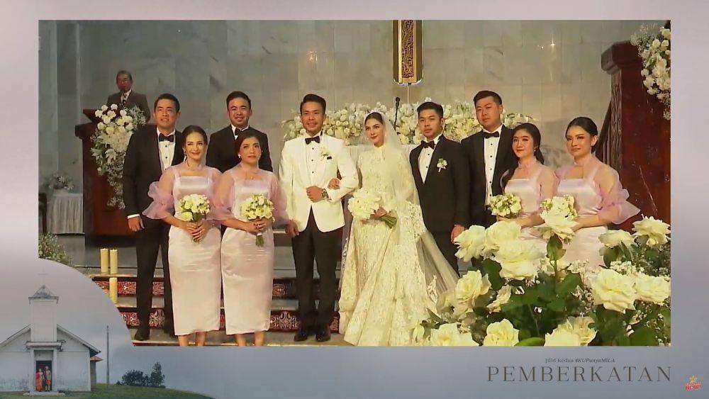 pemberkatan nikah Jessica Mila dan Yakup Hasibuan (youtube.com/jessicamila8534)