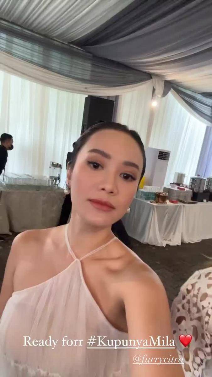 Potret selebritas di pemberkatan Jessica Mila dan Yakup Hasibuan (instagram.com/merdioctav)