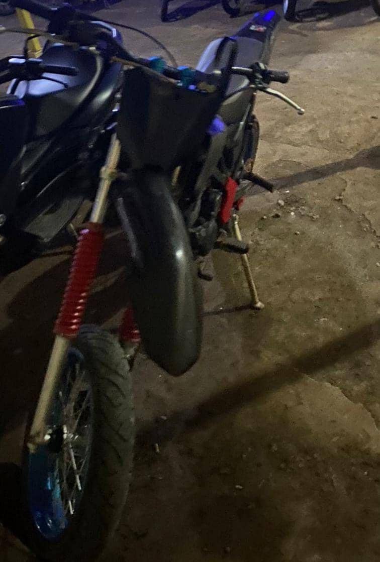 Salah satu barang bukti motor curian di Makassar. (Istimewa)