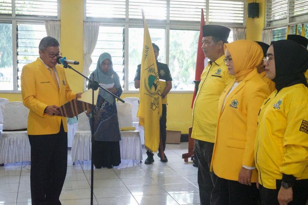Istri Nurdin Abdullah Dilantik Jadi Ketua Golkar Bantaeng