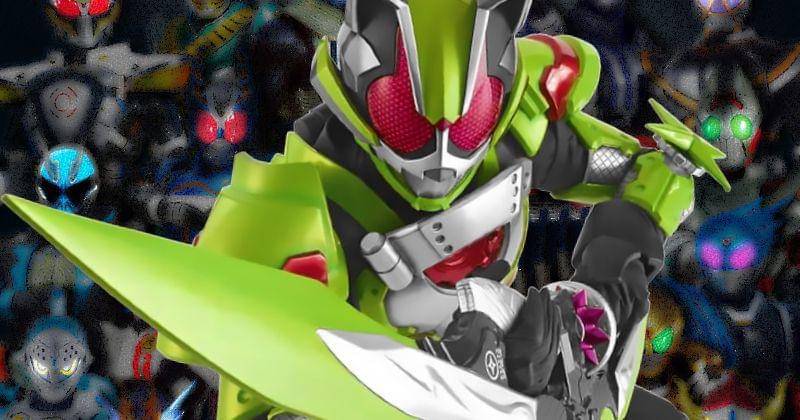 Kamen Rider Tycoon dengan Kamen Rider kedua lainnya. (Berbagai sumber)