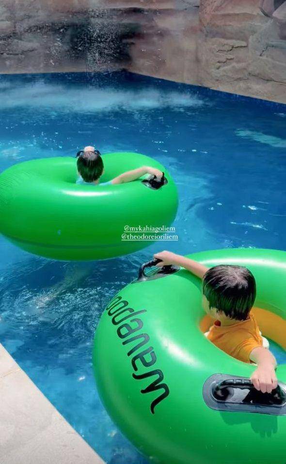 potret dua putra Putri Titian dan Junior Liem (instagram.com/putrititian)