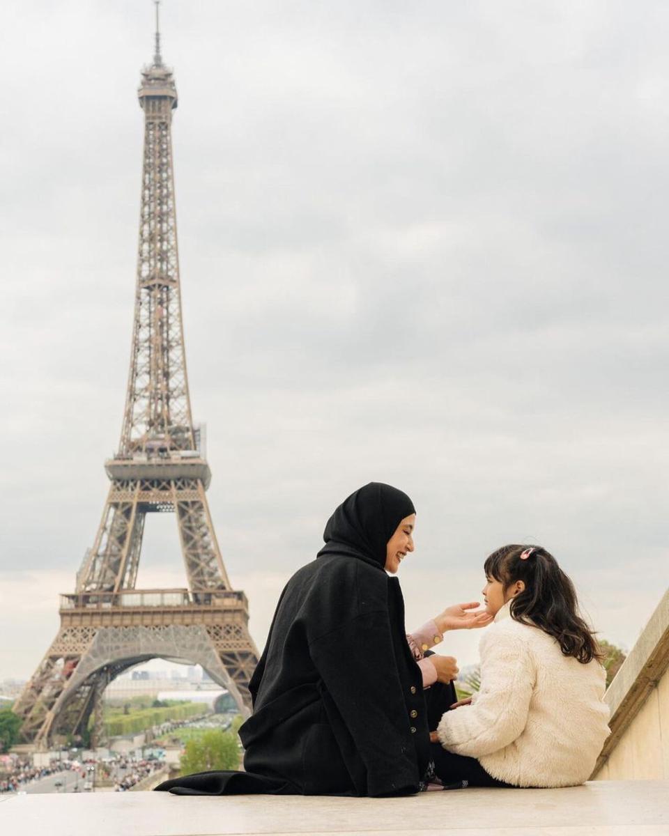 potret artis liburan keluarga usai lebaran (instagram.com/shireensungkar)