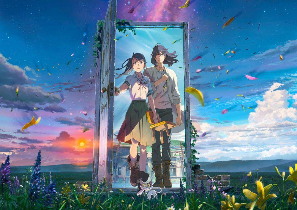 Visual gambar dari anime Suzume no Tojimari (dok. CoMix Wave Films/Suzume no Tojimari)