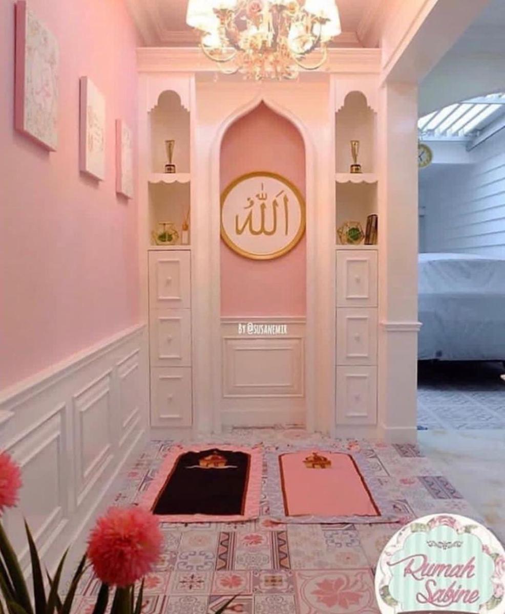 Potret musala berwarna pink (instagram.com/rumahminimalis_idn)