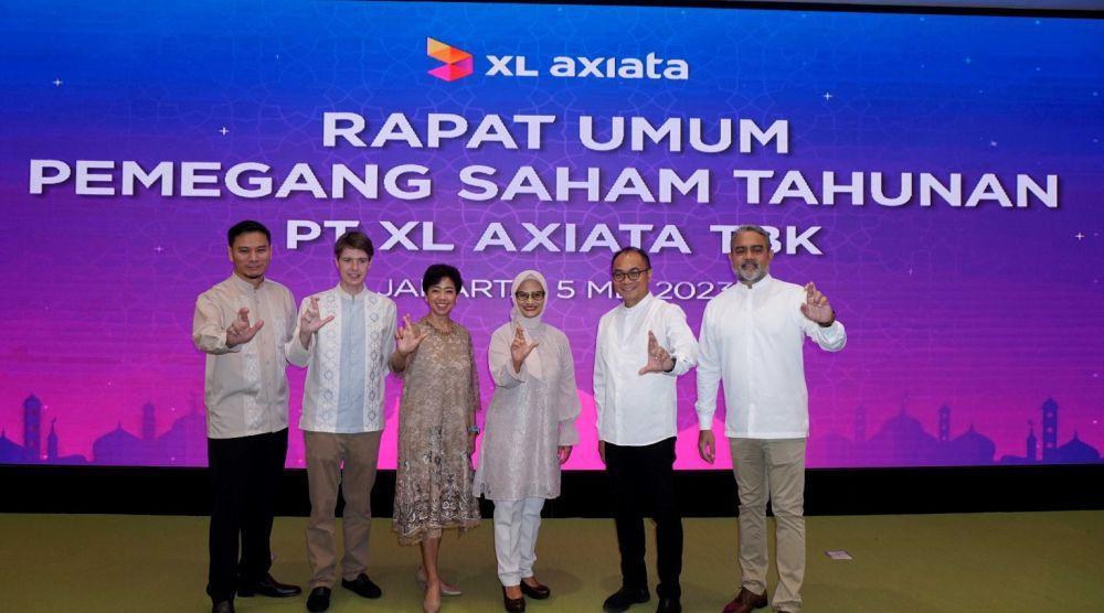 Direksi teranyar PT XL Axiata Tbk. (Dok. XL Axiata).
