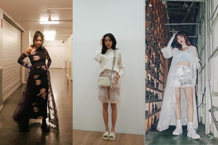 9 OOTD Glam hingga Boyish ala Widi Vierratale, Look-nya Unik!