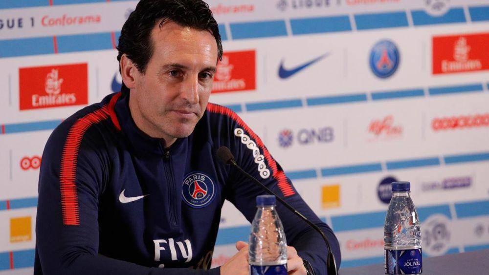 Unai Emery saat menjadi pelatih PSG (psg.fr)