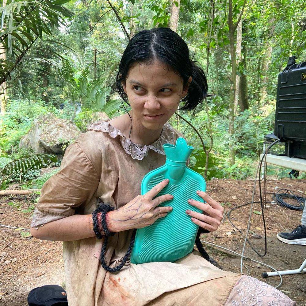 Gisellma Firmansyah di balik layar film Sewu Dino (Instagram.com/gisellamaf)